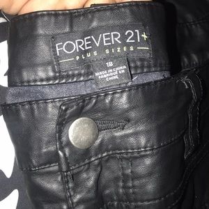 Leather Pants - Forever 21